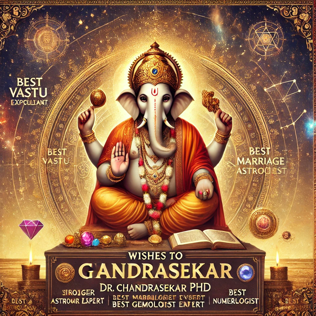 Astro Dr. Chandrasekar PhD – Best Astrologer Expert | Best Vastu Consultant | Best Marriage Matching Expert | Certified Gemologist – Chennai